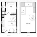 12x24 Tiny House Floor Plans: Space-Saving Designs for Simplified Living
