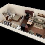 Find the Perfect Studio/Efficiency Apartment Floor Plan Today!